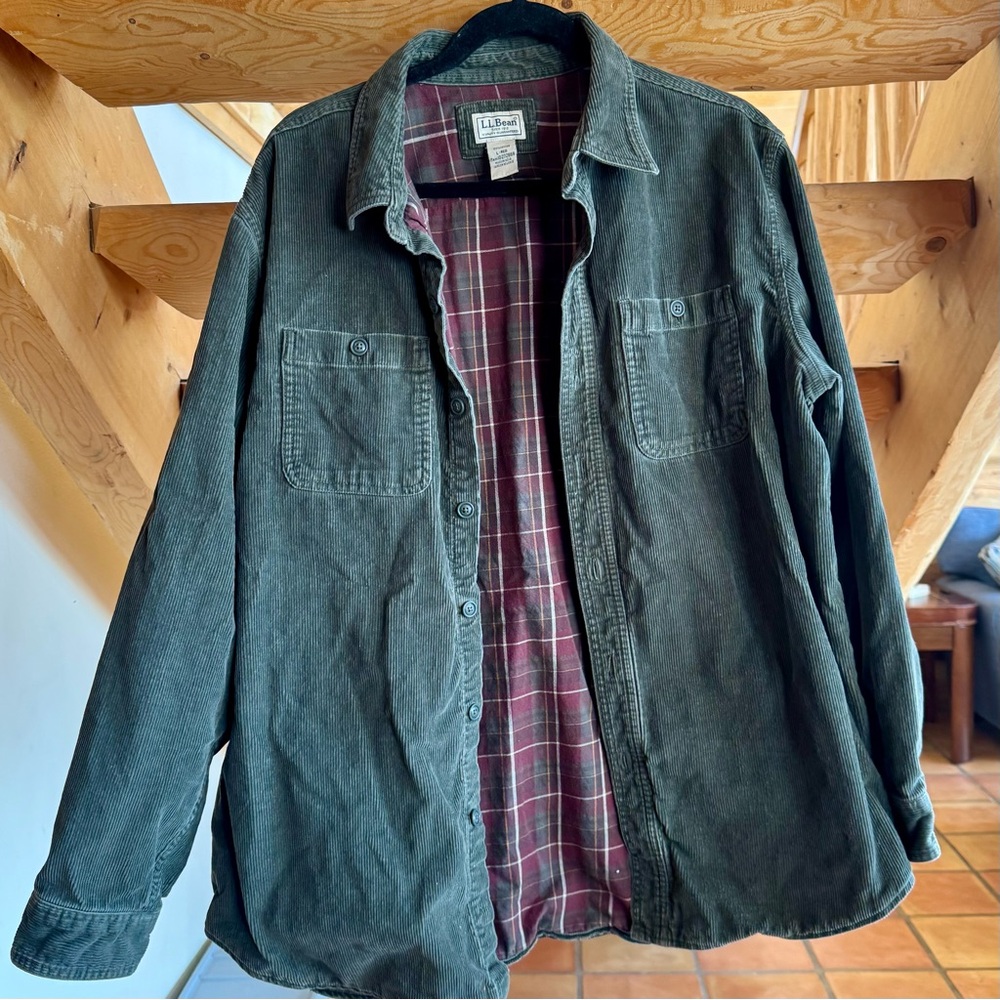 VTG LL Bean Corduroy/Flannel Jacket